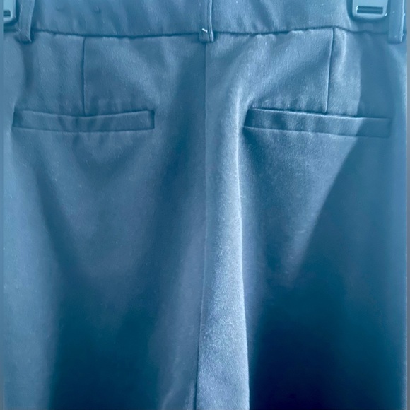 Avenue boot cut slightly faded black work pants with front and back pockets, 14T - Picture 4 of 6